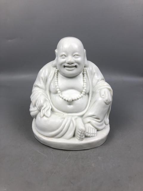 古玩陶瓷德化窯彌勒佛拍賣,當前價格388元