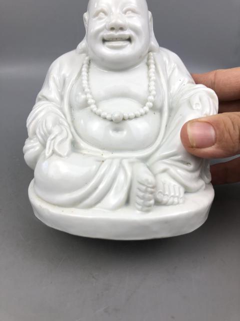 古玩陶瓷德化窯彌勒佛拍賣,當前價格388元