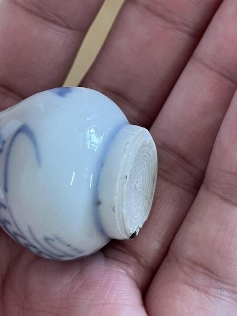 古玩陶瓷花卉紋青花小瓶3支拍賣,當前價格3300元
