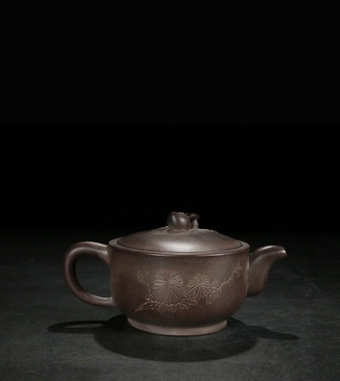 古玩雜項壽桃壺拍賣,當前價格2600元