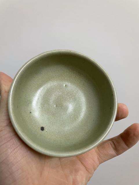 古玩陶瓷龍泉窯青釉茶盅拍賣,當前價格3600元