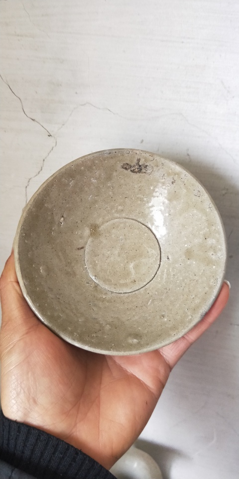 古玩陶瓷宋代青釉盞拍賣,當前價格999元