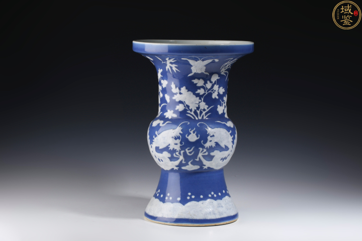 古美術 清 藍釉双耳花瓶　瑠璃釉　高さ約19.5cm 花入　中国美術 古美術 清 藍釉双耳花瓶 瑠璃釉 高さ約19.5cm 花