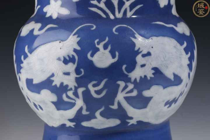辰砂釉 三環花瓶  中国古玩 O1CN016hgZkb22Fj5Fy6MtN_!!0-