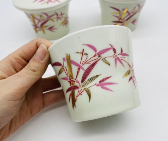 古玩陶瓷竹紋杯拍賣,當(dāng)前價格398元