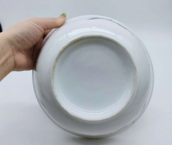 古玩陶瓷鳳紋青花碗拍賣，當前價格198元