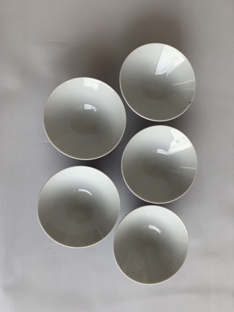 古玩陶瓷花卉紋青花小碗拍賣，當前價格260元