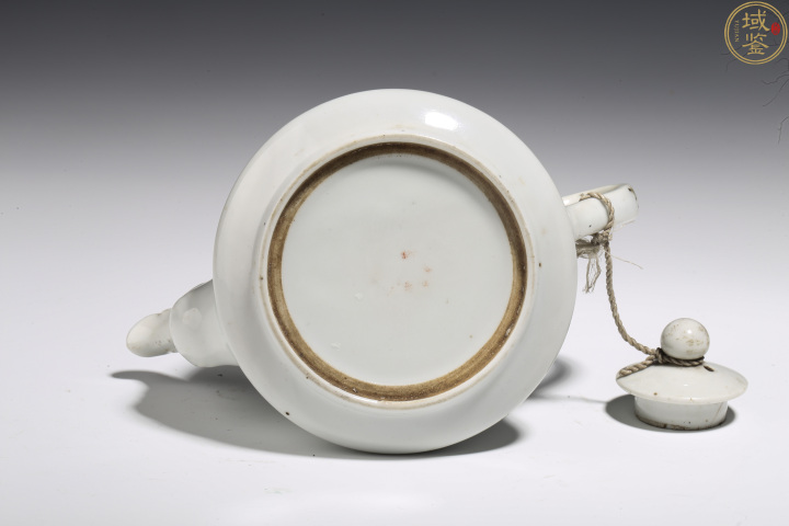 古玩陶瓷民國?貼花花卉紋執壺拍賣，當前價格550元