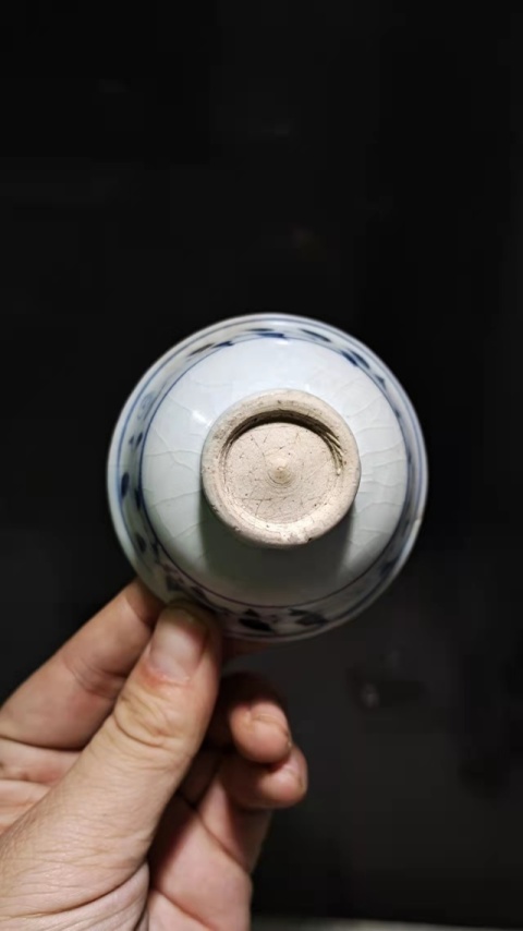 古玩陶瓷元青花壽字盞拍賣，當前價格509000元
