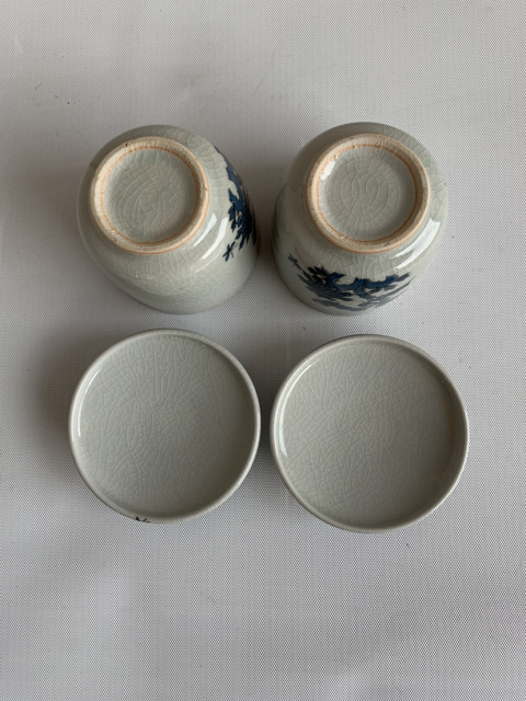 古玩陶瓷嬰戲紋蓋杯拍賣,當前價格268元