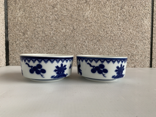 古玩陶瓷嬰戲紋青花小碗拍賣，當前價格220元