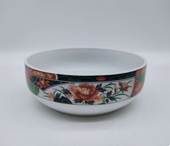 古玩陶瓷花卉紋羅漢缽拍賣，當(dāng)前價(jià)格150元