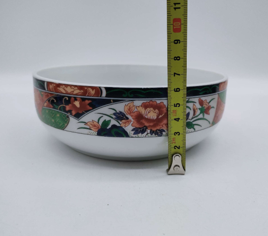 古玩陶瓷花卉紋羅漢缽拍賣，當(dāng)前價(jià)格150元