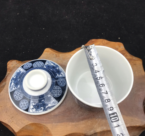 古玩陶瓷青花蓋杯拍賣，當前價格198元