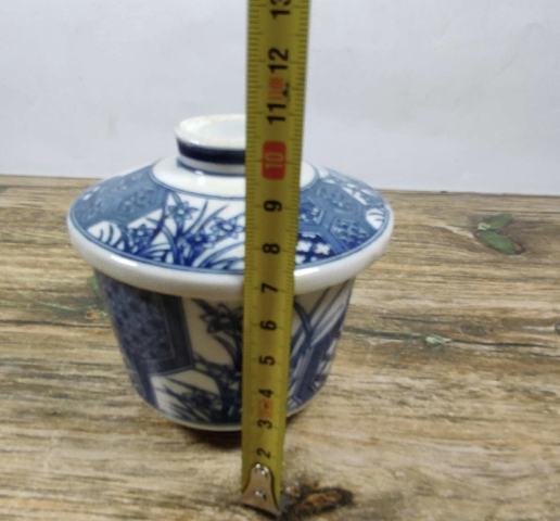 古玩陶瓷花卉紋蓋杯拍賣,當(dāng)前價格198元