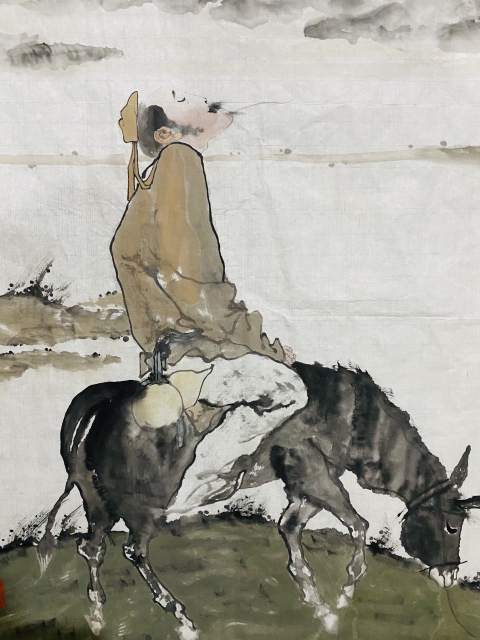 古玩字畫孔凡濤老師收藏級精品人物 很美 眼前一亮拍賣，當前價格1500元