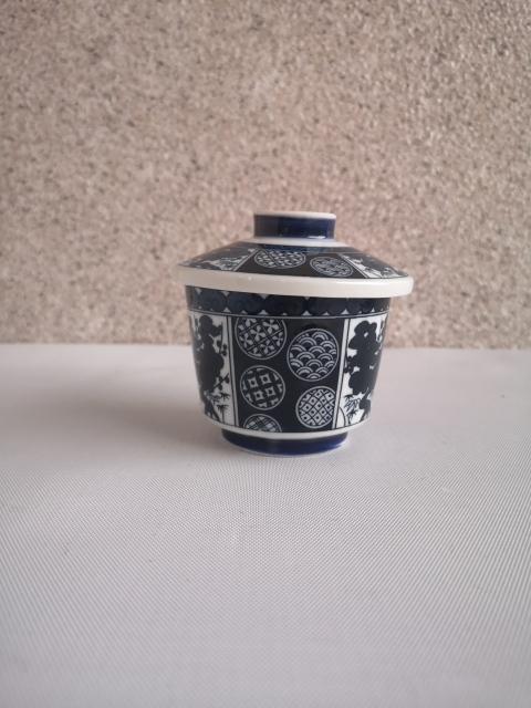 古玩陶瓷青花蓋杯拍賣，當前價格198元
