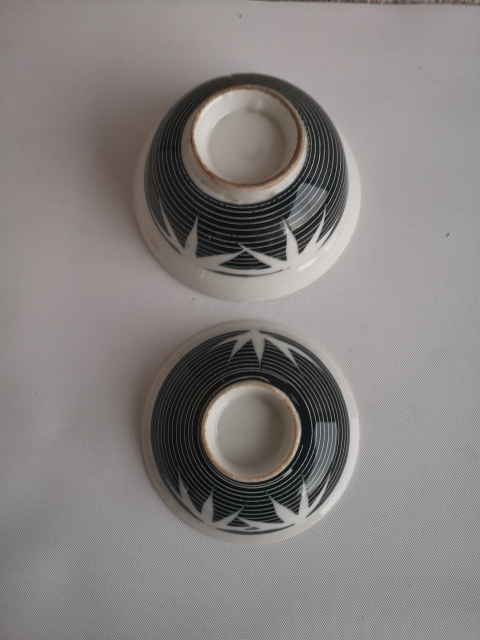 古玩陶瓷竹紋蓋碗拍賣，當前價格260元
