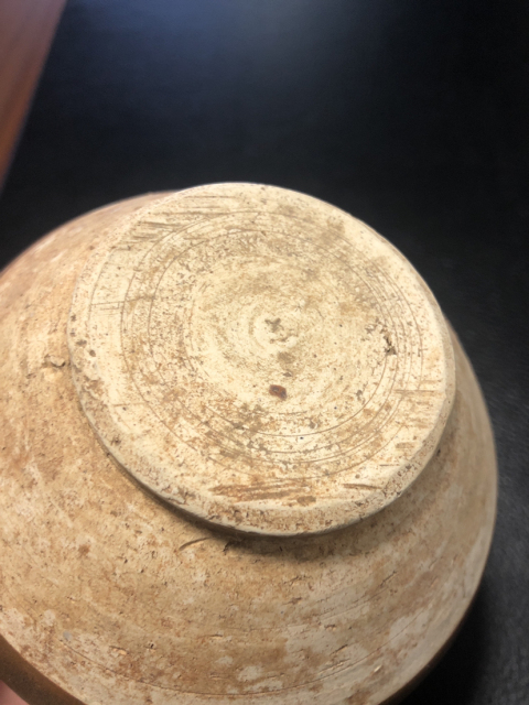 古玩陶瓷唐代?醬釉缽拍賣，當前價格6500元