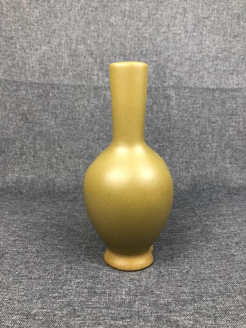 古玩陶瓷茶葉末釉瓶拍賣,當前價格399元