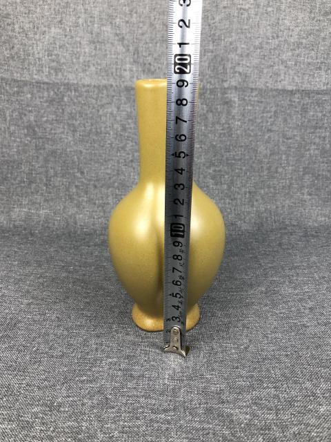 古玩陶瓷茶葉末釉瓶拍賣,當前價格399元