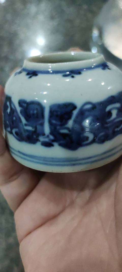 古玩陶瓷青花水丞拍賣,當前價格6500元