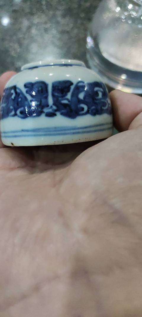 古玩陶瓷青花水丞拍賣,當前價格6500元