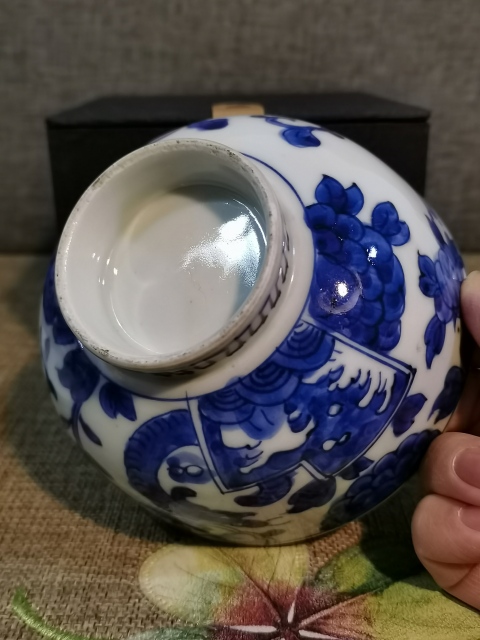 古玩陶瓷【精美蓋碗】民國初青花龍紋蓋碗拍賣,當(dāng)前價格239元