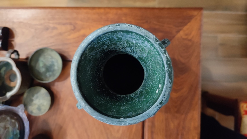 古玩雜項清末銅瓶拍賣,當(dāng)前價格1666元