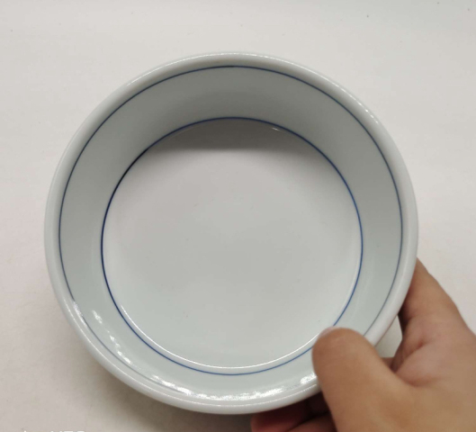 古玩陶瓷花卉紋紅綠彩碗拍賣，當前價格150元