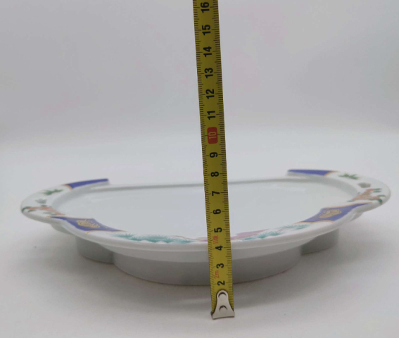 古玩陶瓷花卉紋盤拍賣，當前價格260元