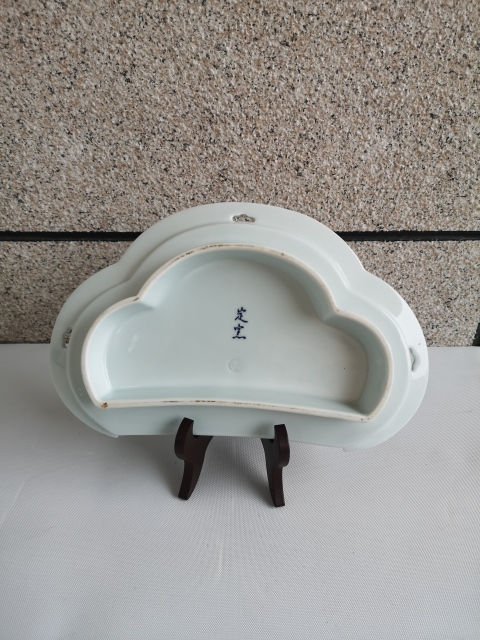 古玩陶瓷花卉紋盤拍賣，當前價格260元