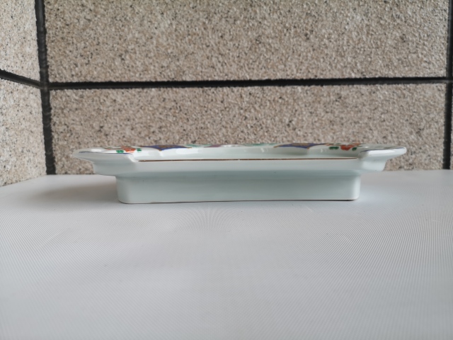 古玩陶瓷花卉紋盤拍賣，當前價格260元