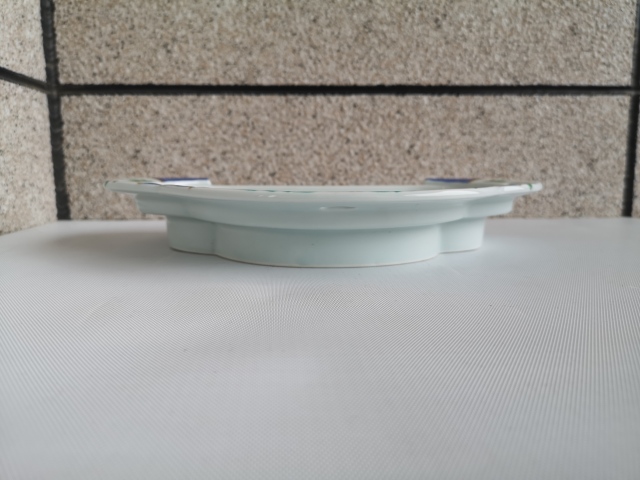古玩陶瓷花卉紋盤拍賣，當前價格260元