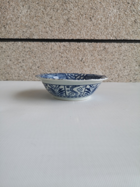 古玩陶瓷花卉紋器好折沿碗拍賣，當前價格150元