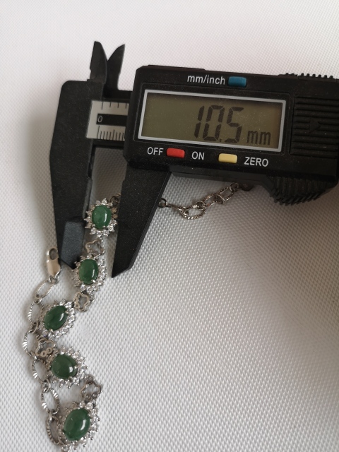 古玩玉器翡翠手鏈拍賣,當前價格550元