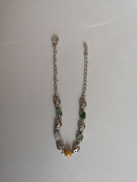古玩玉器翡翠手鏈拍賣,當前價格550元