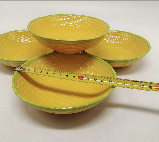 古玩陶瓷黃釉盤拍賣,當前價格220元