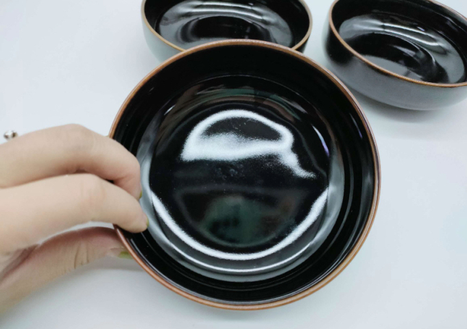 古玩陶瓷黑釉洗拍賣,當(dāng)前價格260元