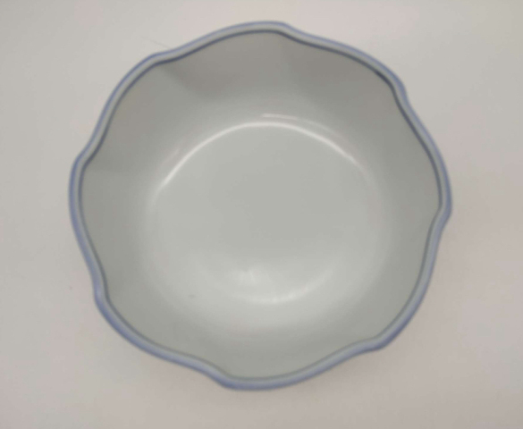 古玩陶瓷花卉紋青花碗拍賣，當(dāng)前價(jià)格120元