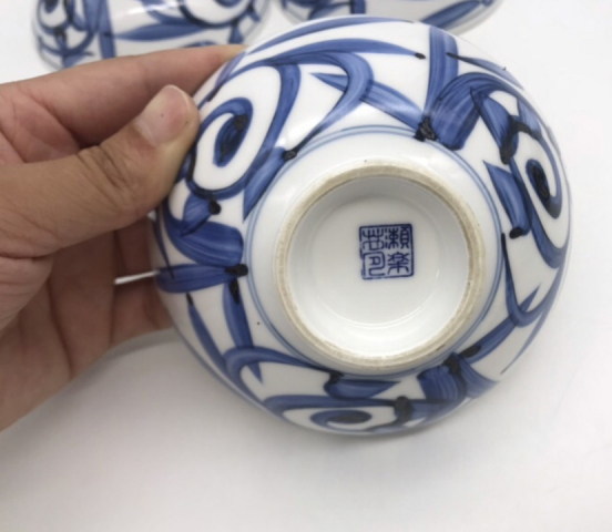 古玩陶瓷青花碗拍賣，當前價格128元