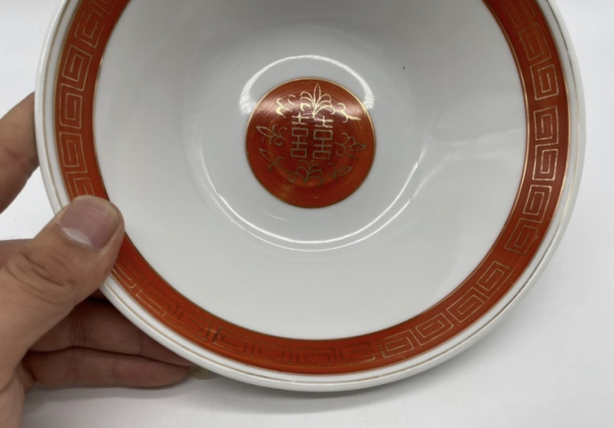 古玩陶瓷吉語紋碗拍賣,當前價格198元