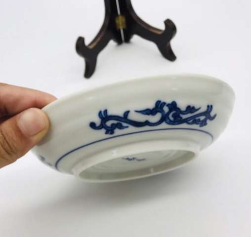 古玩陶瓷青花盤拍賣，當前價格168元