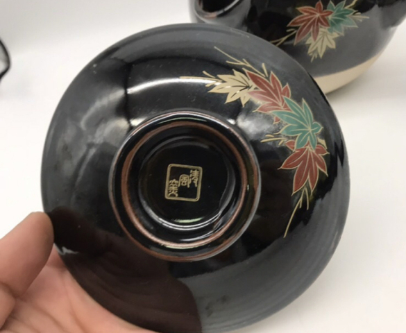 古玩陶瓷側把壺拍賣，當前價格298元