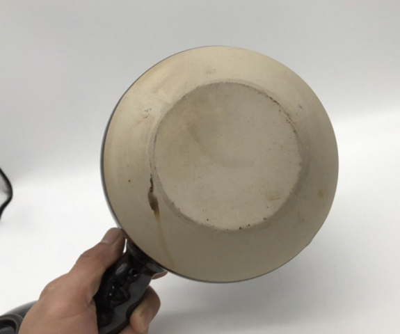 古玩陶瓷側把壺拍賣，當前價格298元