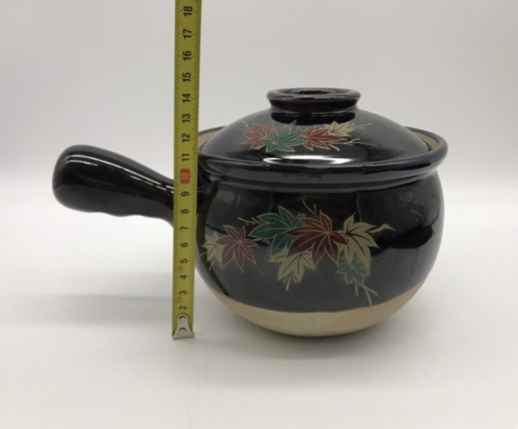 古玩陶瓷側把壺拍賣，當前價格298元