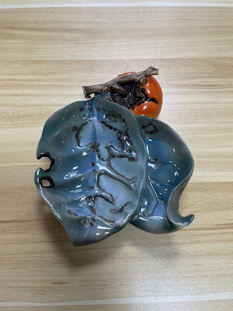古玩陶瓷柿柿如意 仿生筆洗拍賣,當前價格620元