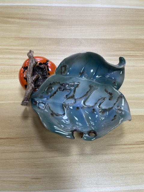 古玩陶瓷柿柿如意 仿生筆洗拍賣,當前價格620元