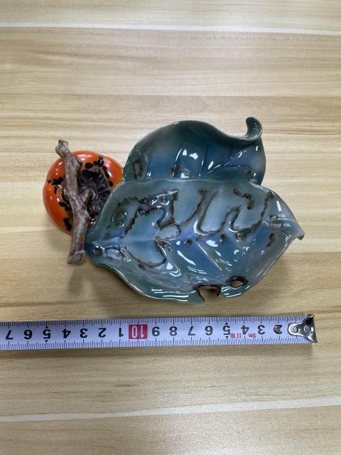 古玩陶瓷柿柿如意 仿生筆洗拍賣,當前價格620元