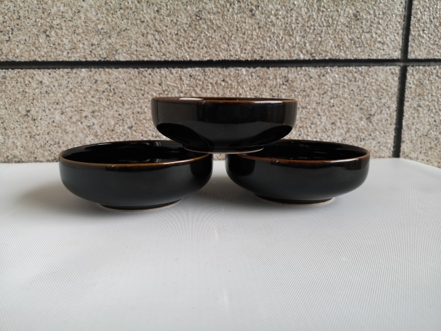 古玩陶瓷黑釉洗拍賣,當(dāng)前價格260元
